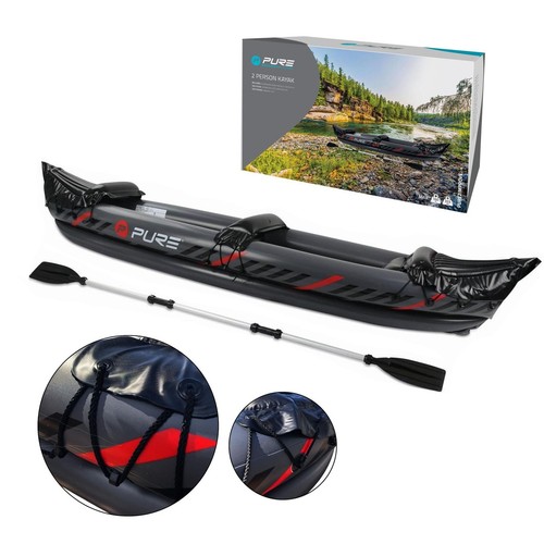 Inflatable kayak person blow - person,