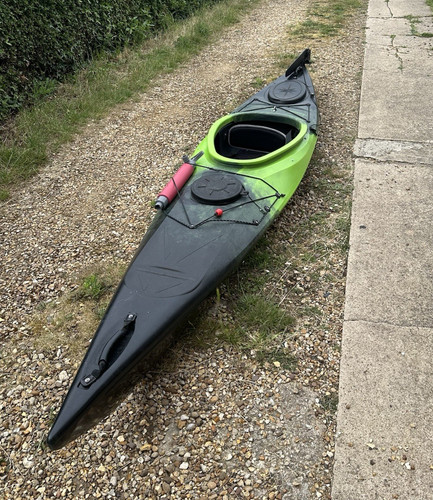 Single seat black - single, green
