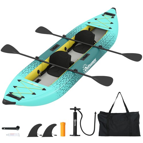 Outsunny inflatable kayak - 2.5',