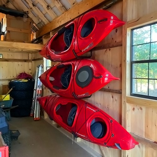 Kayak wall mount - 4,