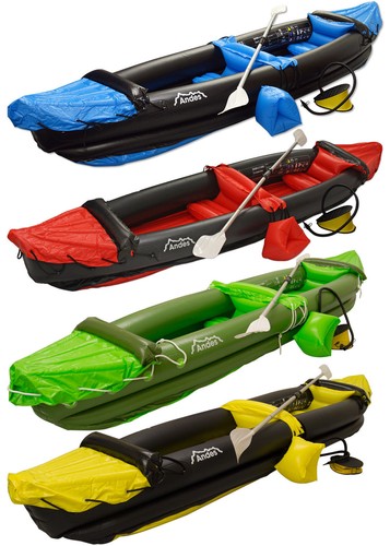 Inflatable kayak blow two - kayak, up