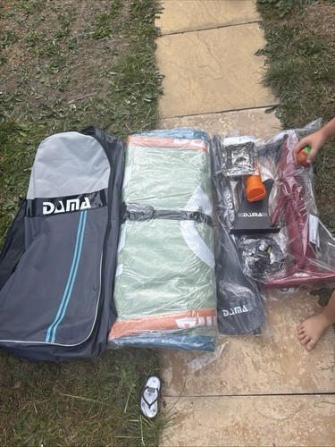 Dama stand paddleboarding - dama, up