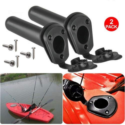 Flush mount kayak rod - rod, holder