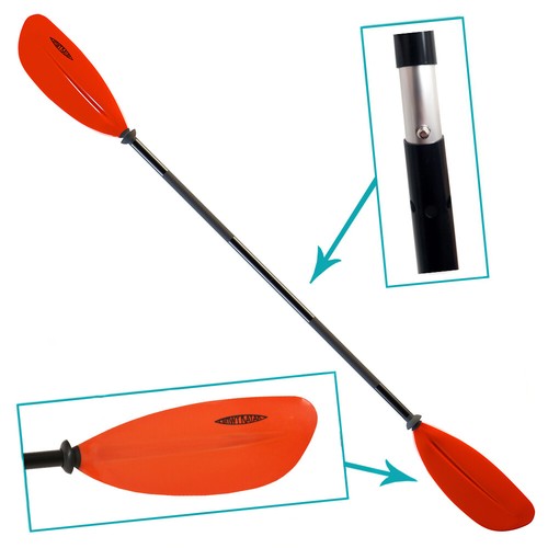 Conwy kayak paddle red - conwy, piece